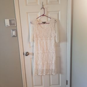 Off white lace dress